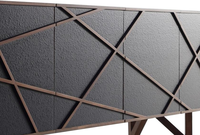 ENNE Буфет из лакированной древесины с распашными дверцами sun-id-1397544 - Вид №1