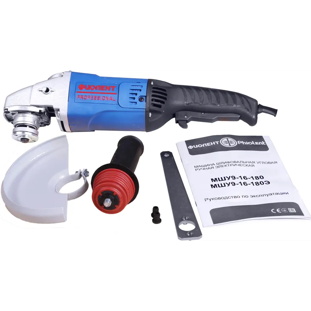 УШМ сетевая Фиолент МШУ9-16-180, 1600 Вт, 180 мм STLM-2035460 - Вид №4