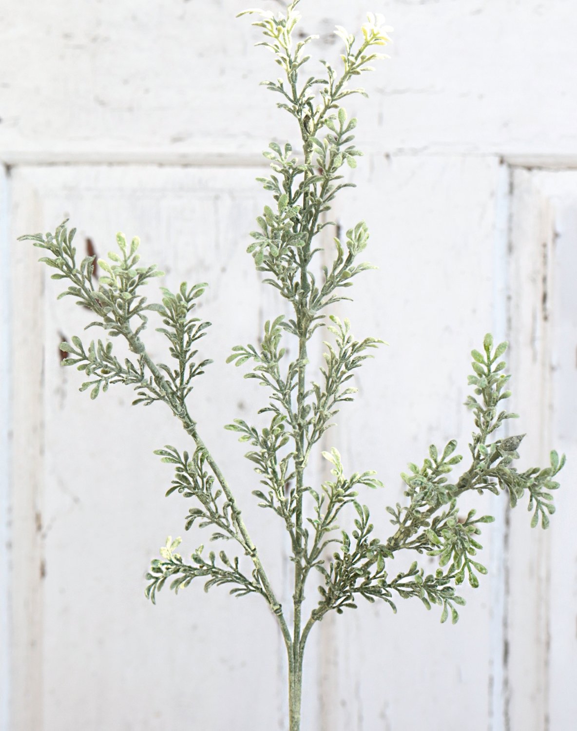 5074 883 a2 Искусственная ветка самшита, синтетический материал, 62 см, зеленый H-andreas  - Вид №1