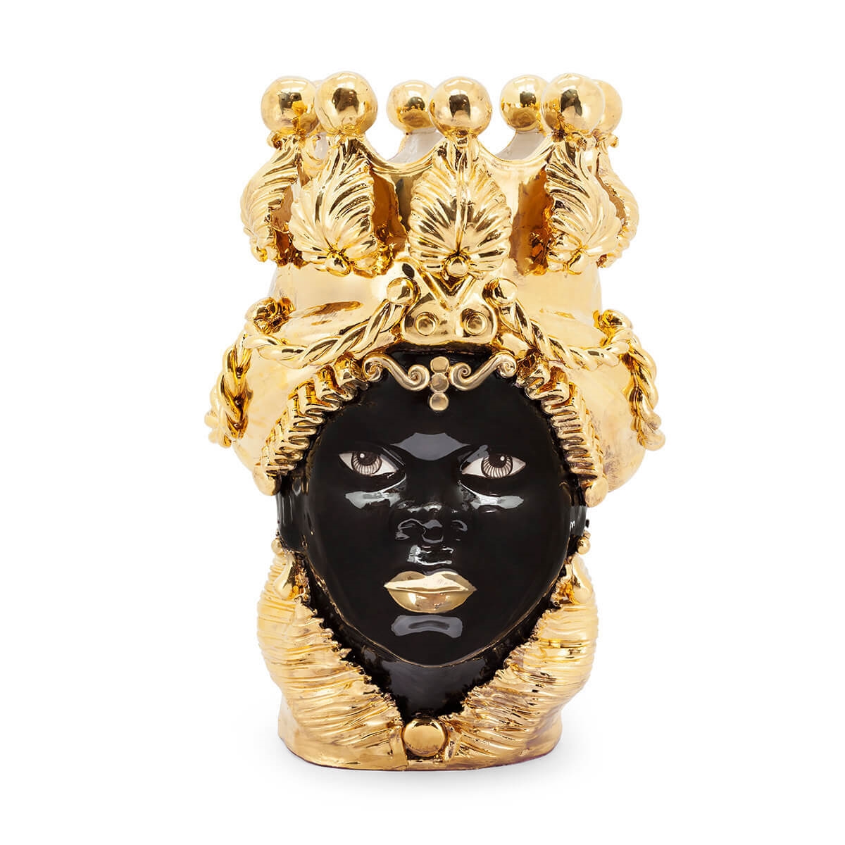 200861-01 ABHIKA ВАЗА MORO LADY BIG DREAMS GOLD 