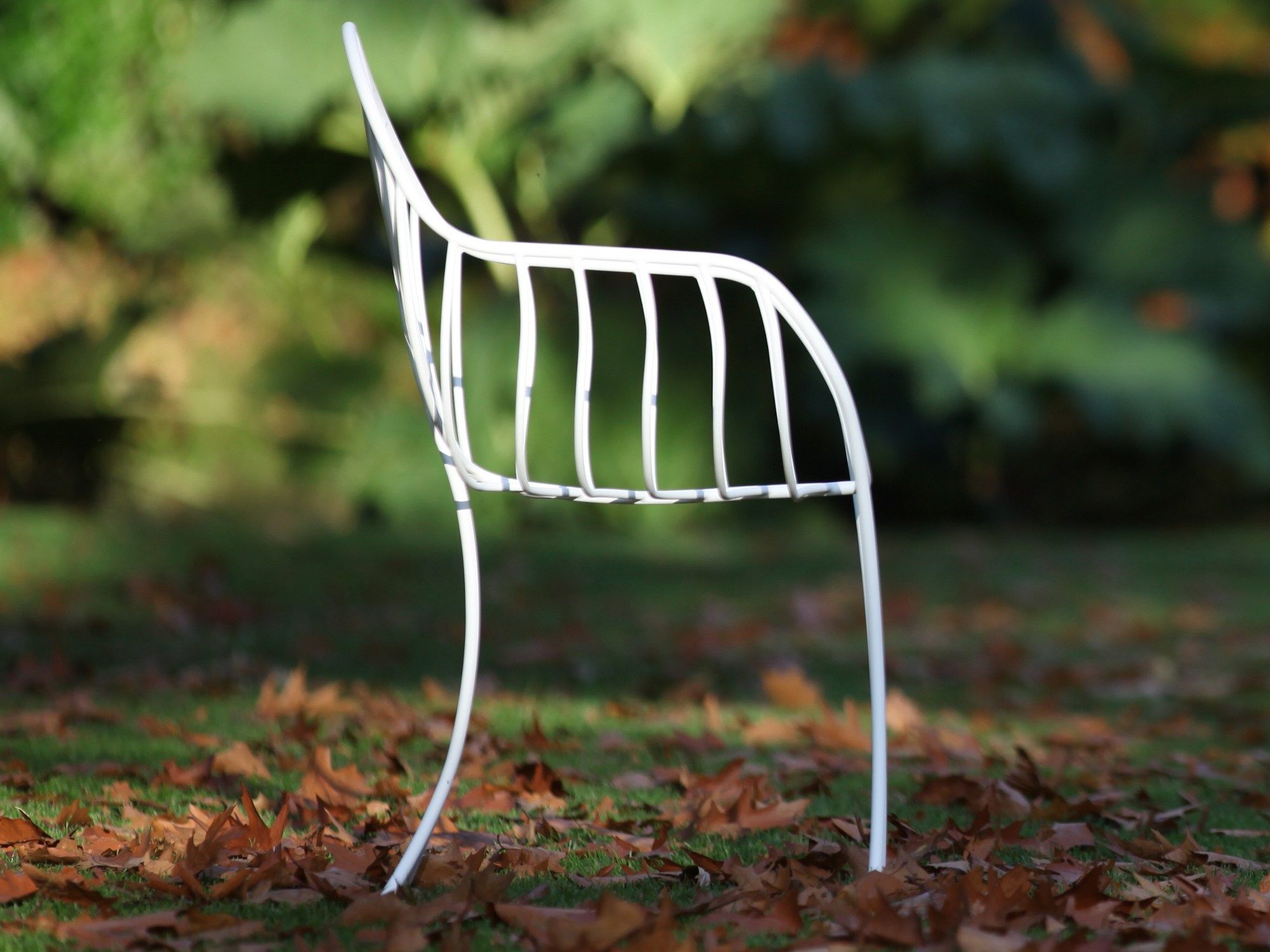 Садовый стул из нержавеющей стали с подлокотниками Royal Botania Folia ARCH-00028309 - Вид №9