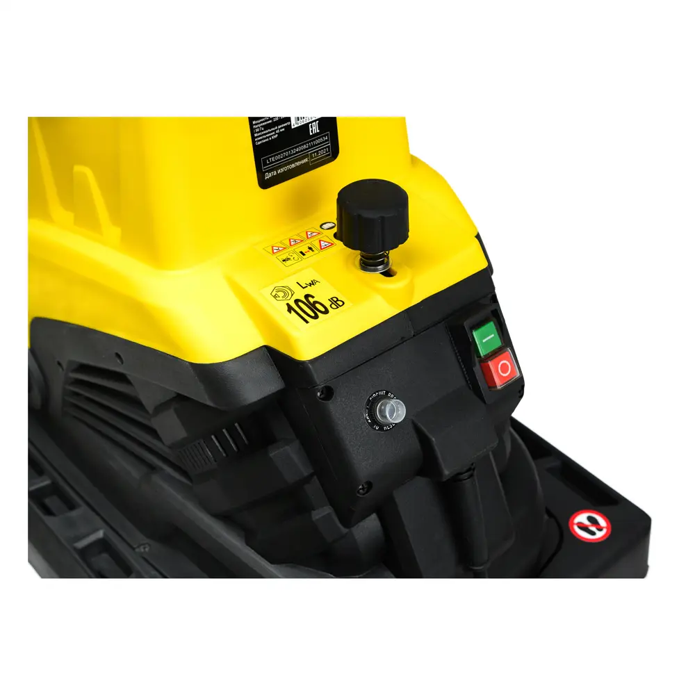 Садовый измельчитель HUTER ESH-40P для веток и листьев 84410463 STLM-0049636 - Вид №3