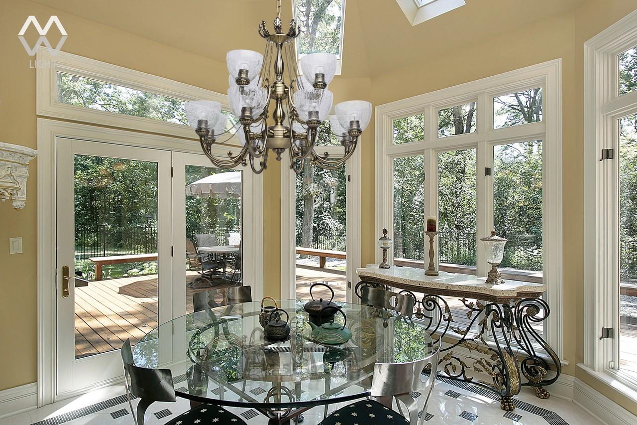 Подвесная люстра MW-Light Аманда 481011712 бронза MW-LIGHT ДИЗАЙНЕРСКИЕ, АМАНДА 188188 Бронза  - Вид №1