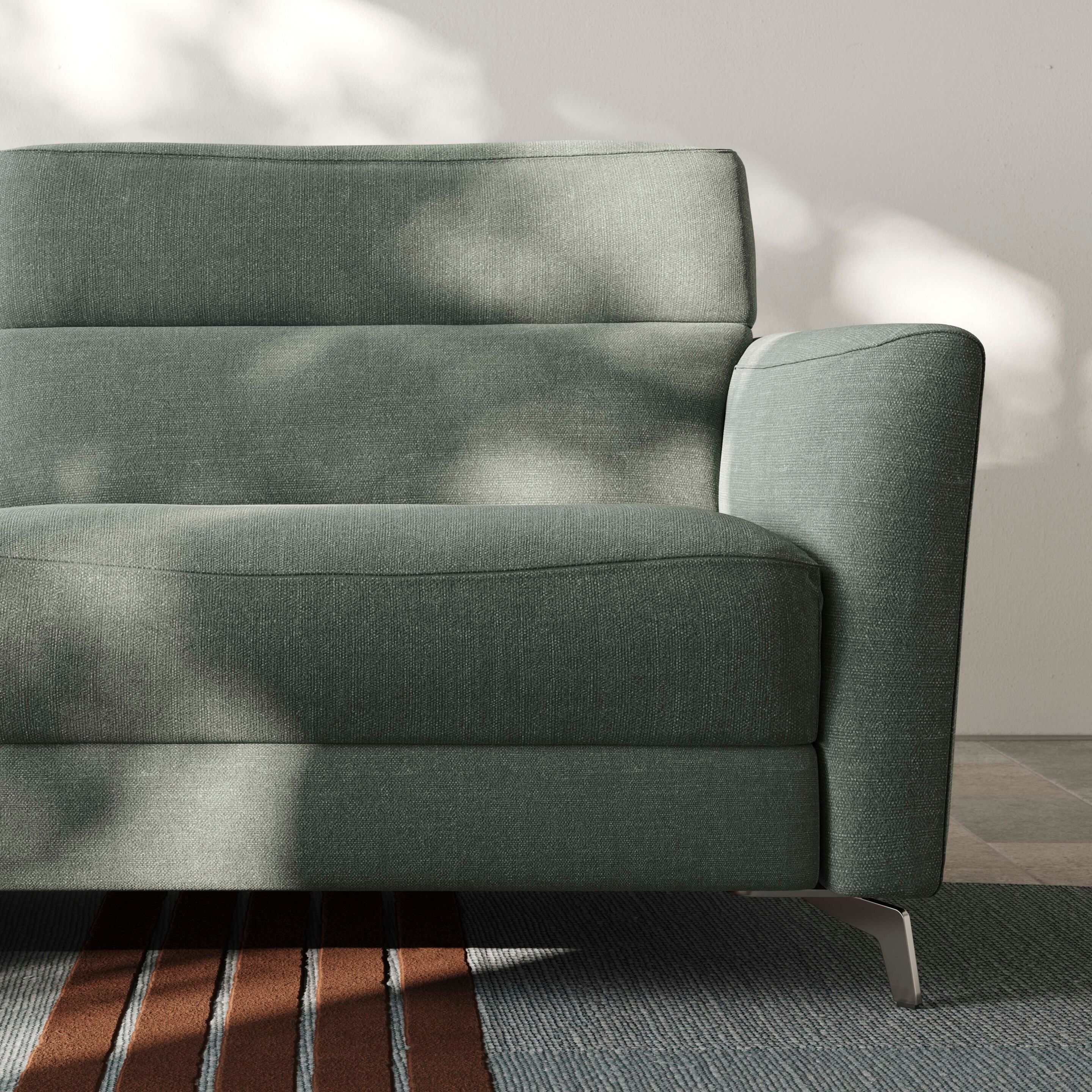 3-местный тканевый диван с полуостровом Natuzzi Italia Стэн ARCH-00079715 - Вид №2