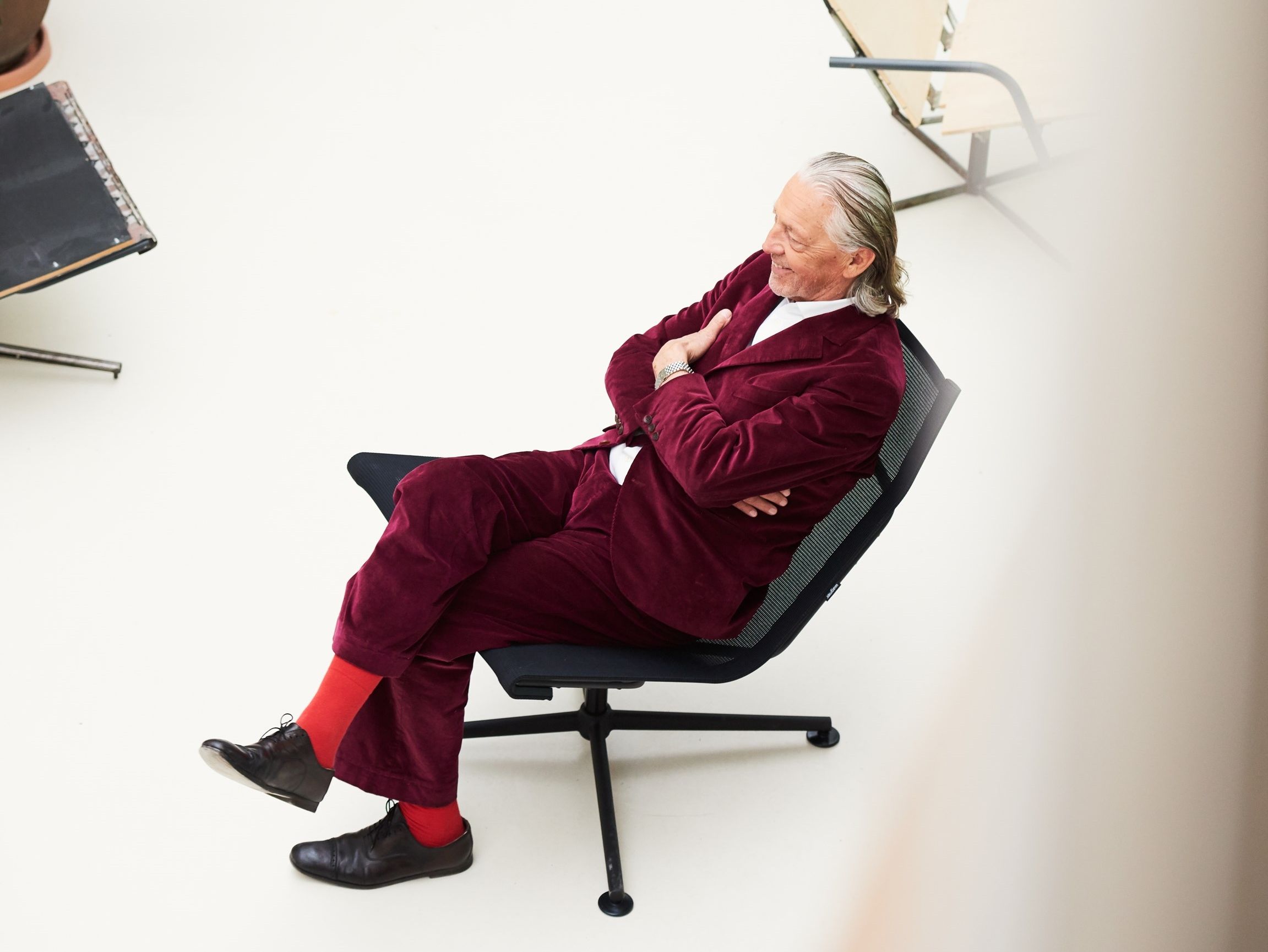 Спицевое вращающееся кресло Wagner D1 ARCH-00055449 - Вид №11