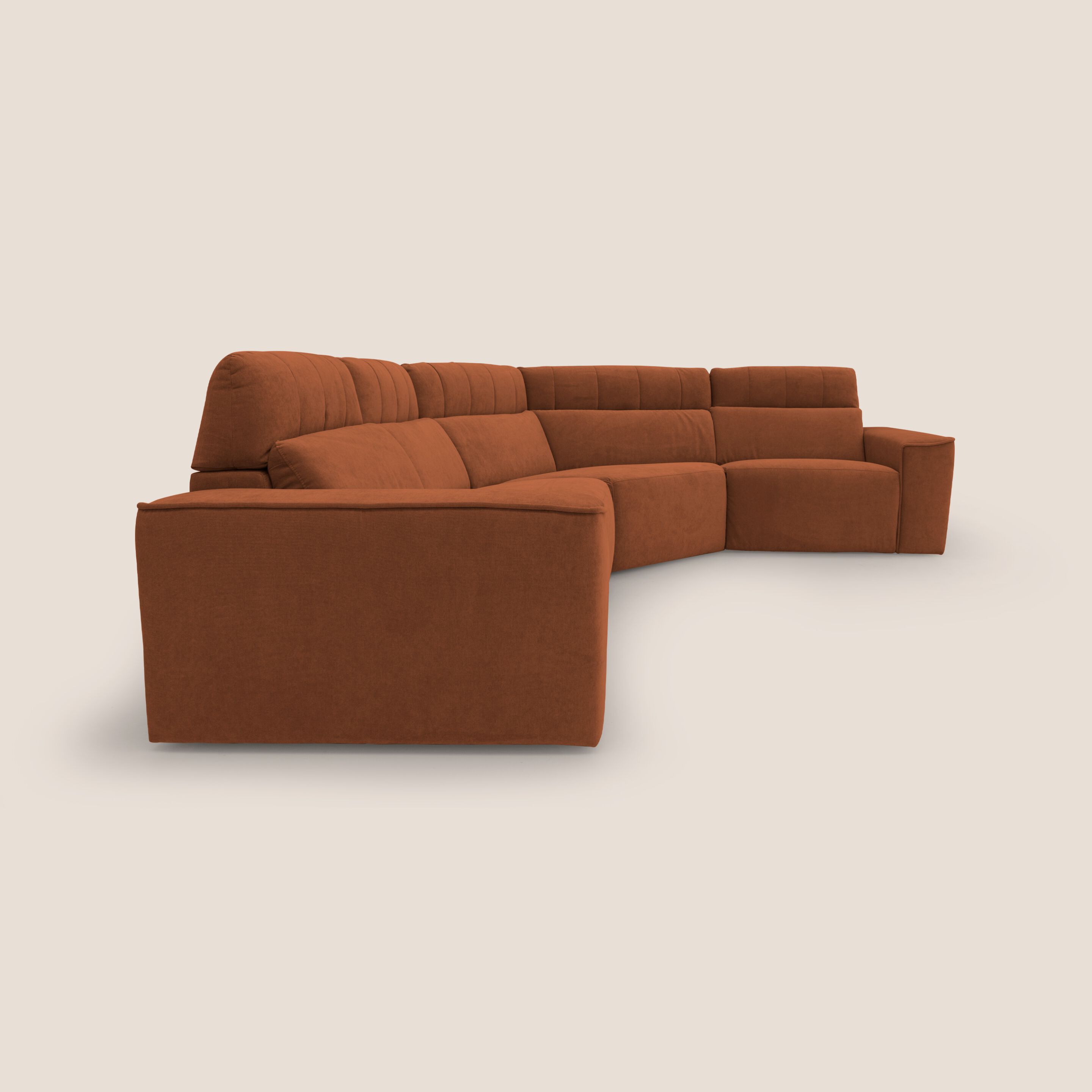 Угловой диван с откидной спинкой из ткани Divani.Store Clark ARCH-00090714 - Вид №122