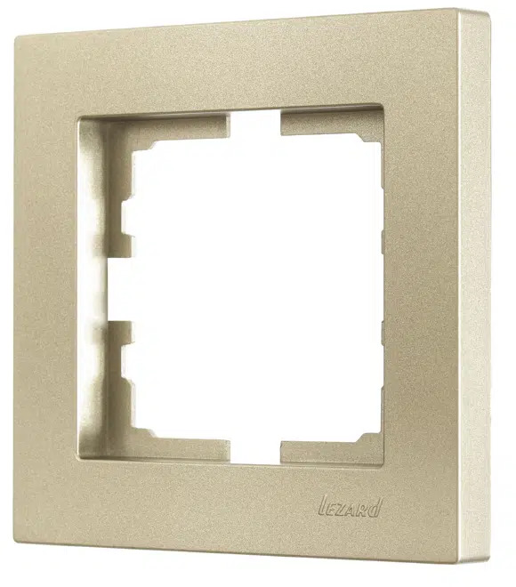 VESNA Рамка 1-ая горизонтальная без вст титан