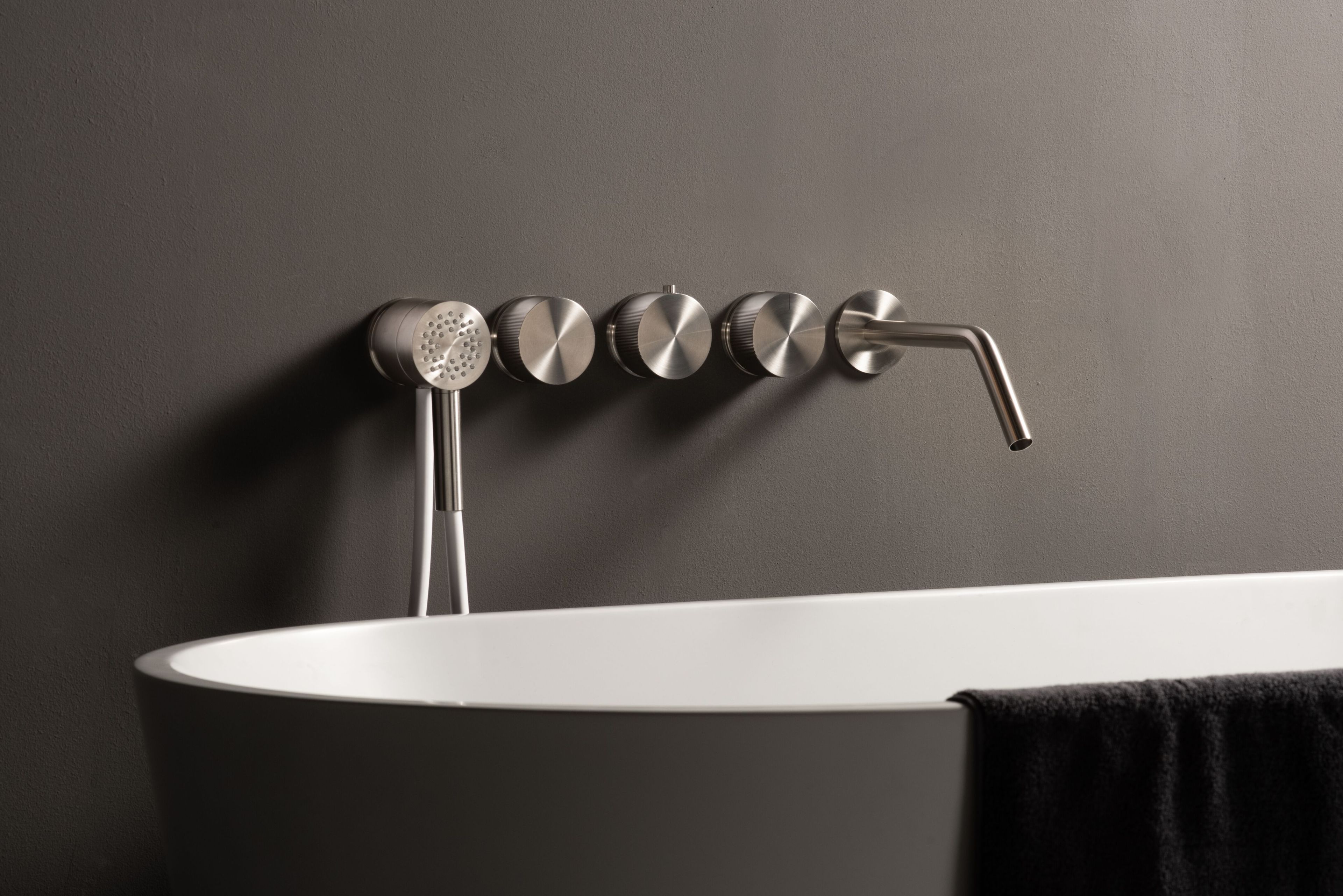 Термостатический смеситель для ванны из нержавеющей стали Amphora катушка ARCH-00106716 - Вид №2