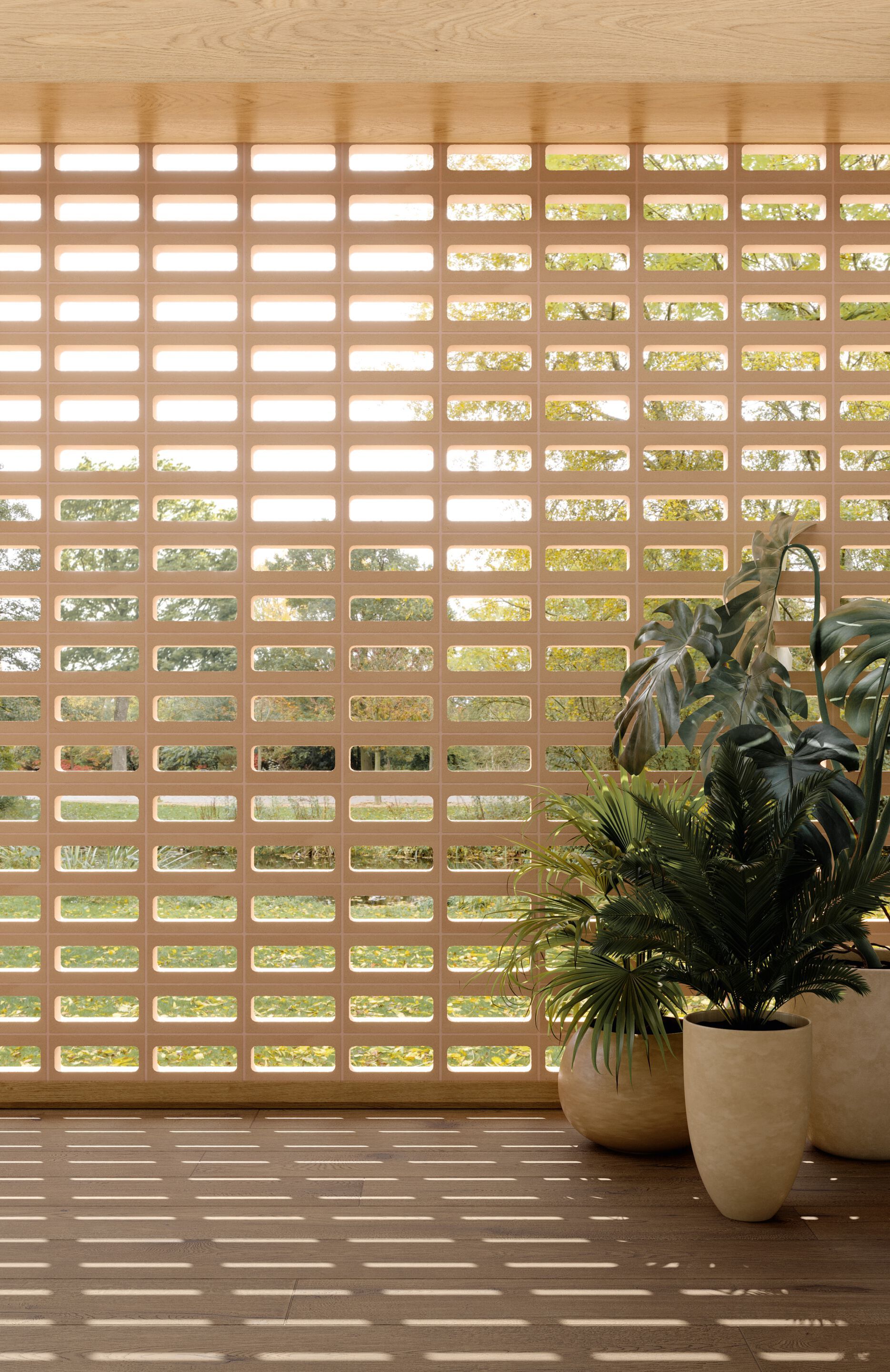 Модульная терракотовая перегородка Marca Corona Arialuce ARCH-00133709 - Вид №4