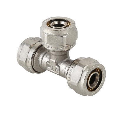 VTm.331.N.201616 Фитинг обжимной – тройник Valtec 20 х 16 х 16 мм 