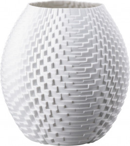 10648995 Rosenthal Ваза Rosenthal Манхэттен 22см, фарфор (дизайнер Cairn Young) Фарфор