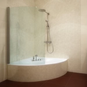 Шторка на ванну 50x150 GV-601R GUTEWETTER LUX PEARL