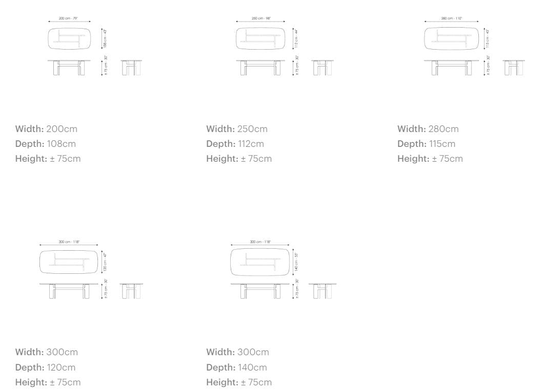 Обеденный стол BONALDO HIPPOS WOOD ARCH-00009265 - Вид №2