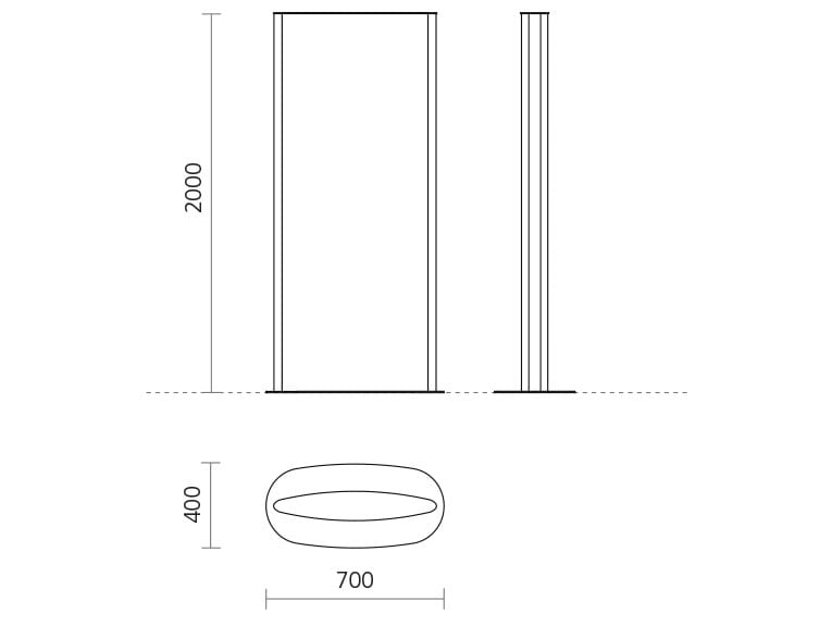 Дисплей с пола Studio Città концепция ARCH-00034473 - Вид №2