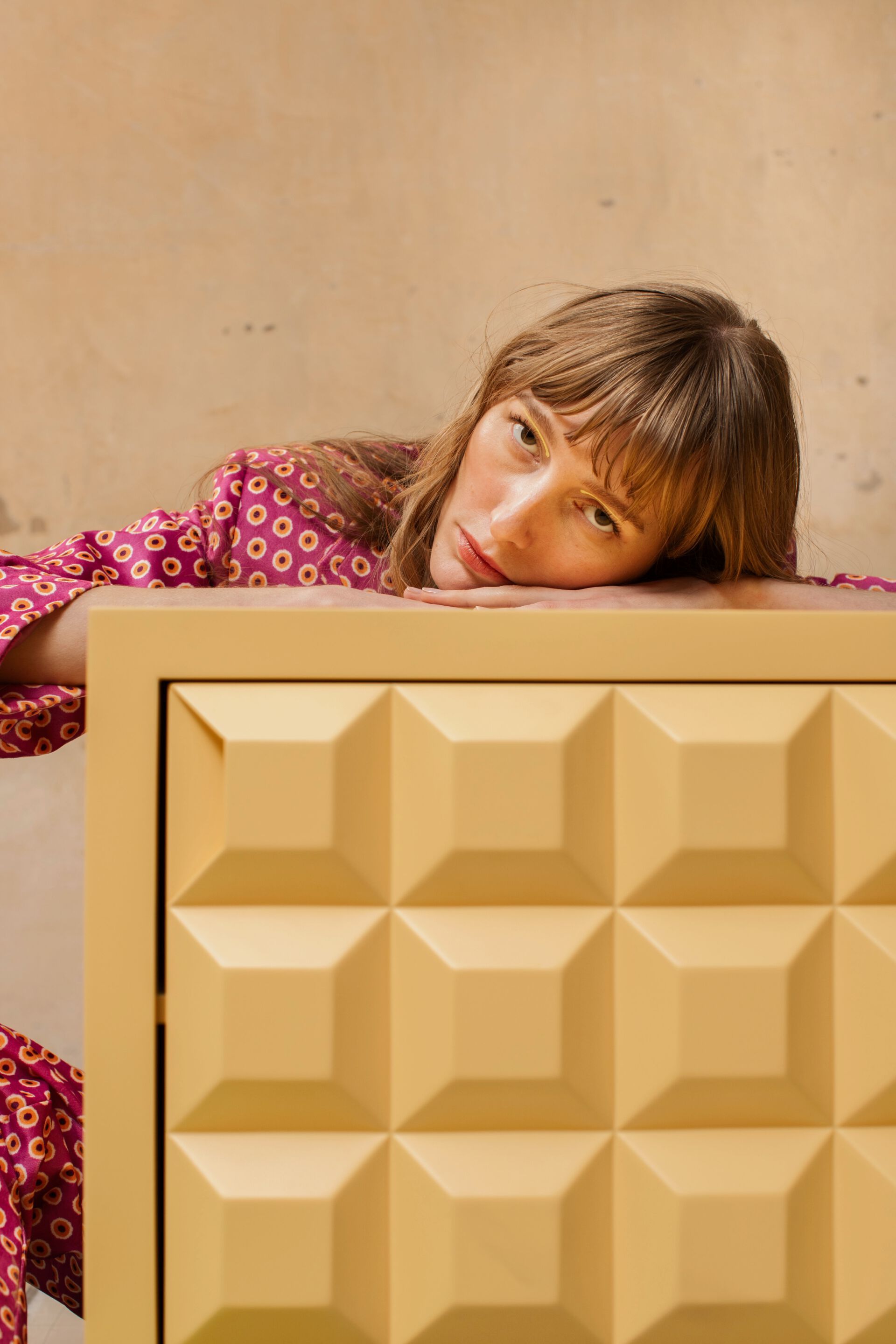 Прямоугольная фанерная тумбочка YET. Design Studio KARO ARCH-00083232 - Вид №10