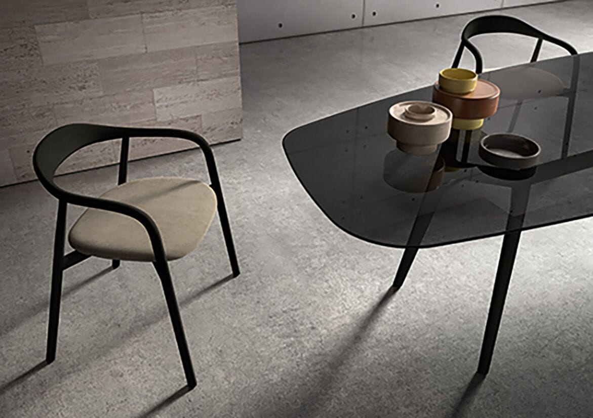 Стеклянный стол свободной формы Sovet Italia LEWOOD SHAPED 03 ARCH-00033917 - Вид №1