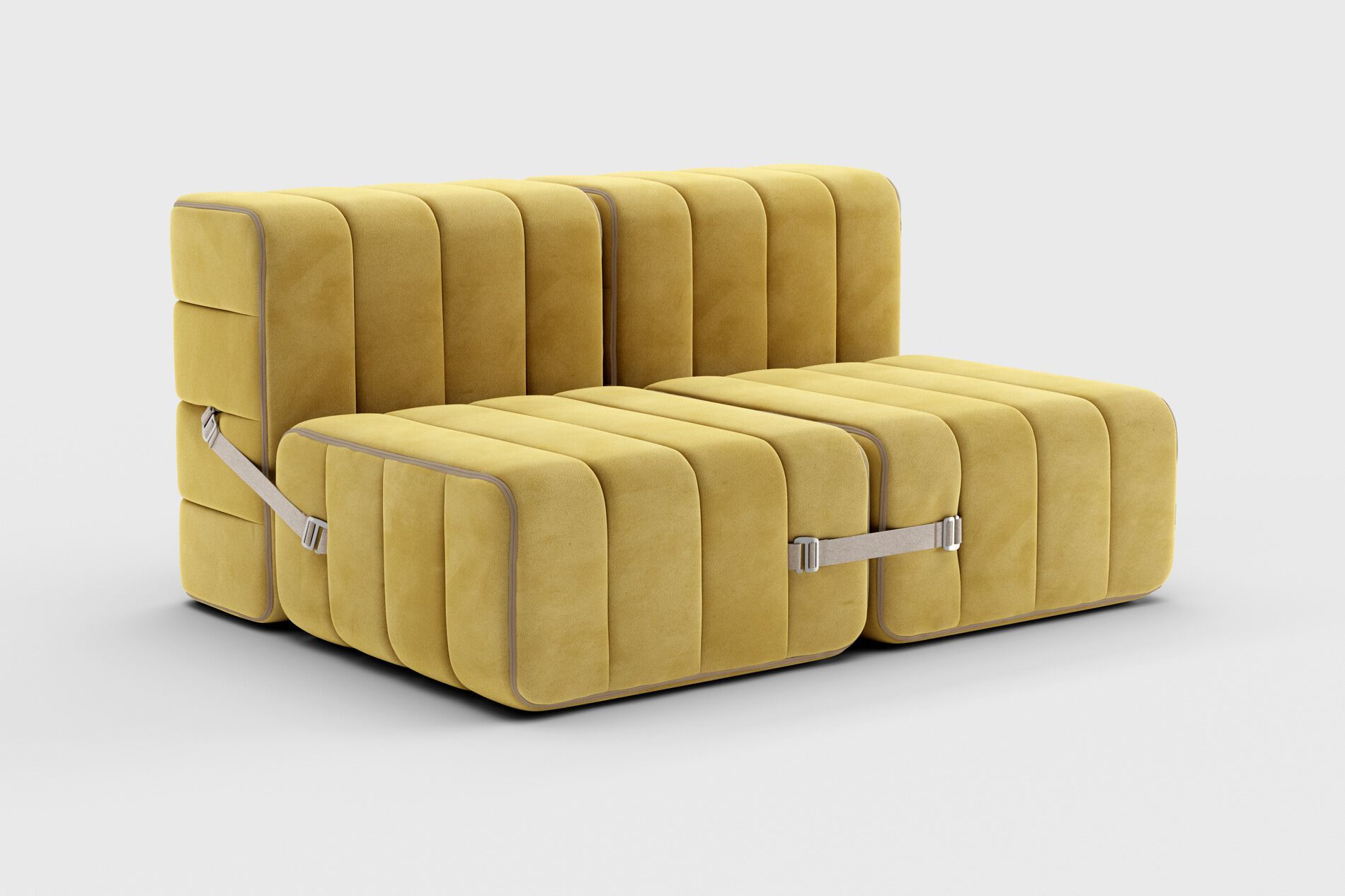 2-местный модульный тканевый диван AMBIVALENZ Curt ARCH-00047021 - Вид №33