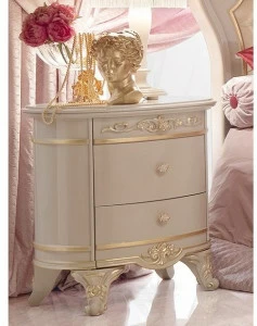 Barnini Oseo Прикроватная тумбочка из шпонированной древесины с ящиками Diamante Dt 3