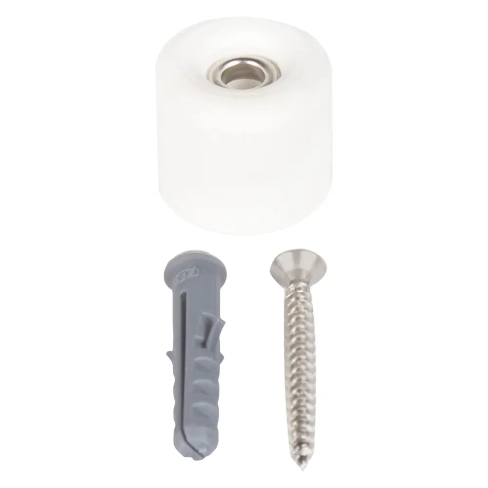 LARVIJ Дверной стопор-амортизатор белый LDS011WH для защиты стен и мебели 11887014 STLM-0001588 - Вид №1