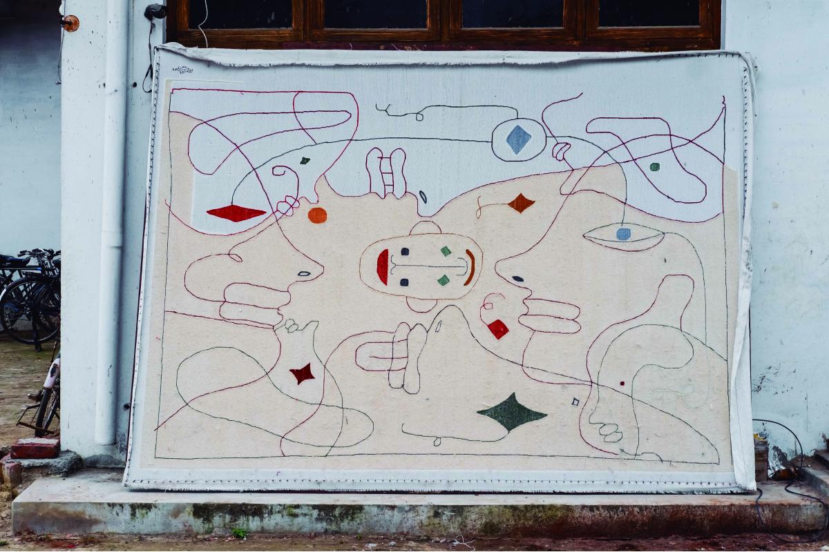 085218 Уличный ковер Nanimarquina Silhouette Santreyd - Вид №4