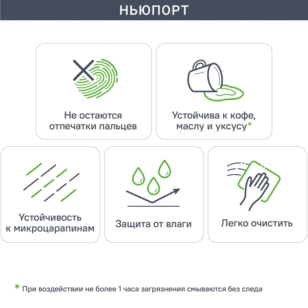 Фальшпанель для кухонного шкафа Ньюпорт 37x77 см KONSENSA цвет топо Ньюпорт Топо STLM-2146516 - Вид №3