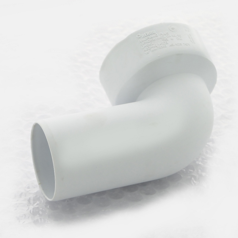 Отвод 87° Raupiano Plus REHAU 50/50 для сифона под манжету арт. 121913 121444 - Вид №3