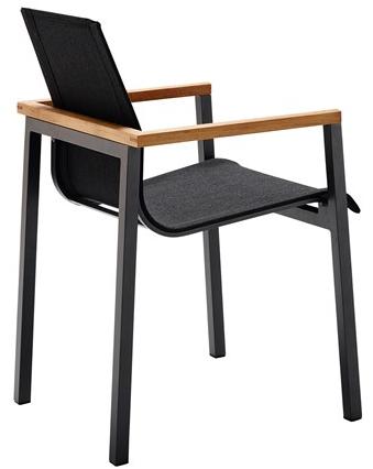 solpuri Штабелируемый садовый стул с подлокотниками Sky sun-id-1375798 - Вид №1