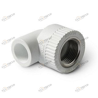 Угол В PRO AQUA полипропиленовый 20х1/2" PA26008P
