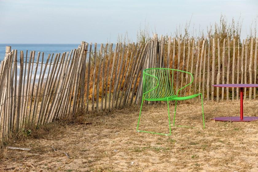 iSimar Садовый столик круглый из стали Eivissa 9178 - 9179 - 9180 - 9181 - Вид №1