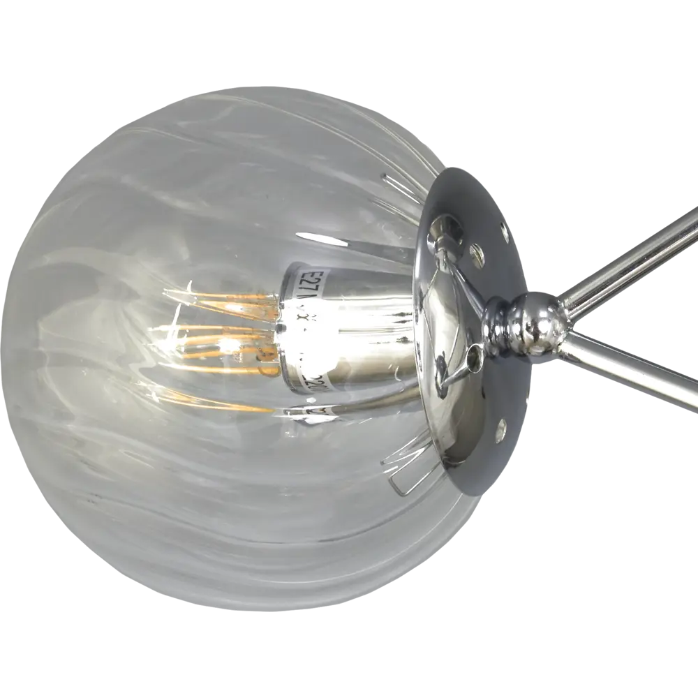 Люстра «Galaxy» 592/3PL 3хЕ27х60 Вт цвет никель Escada STLM-2171006 - Вид №3