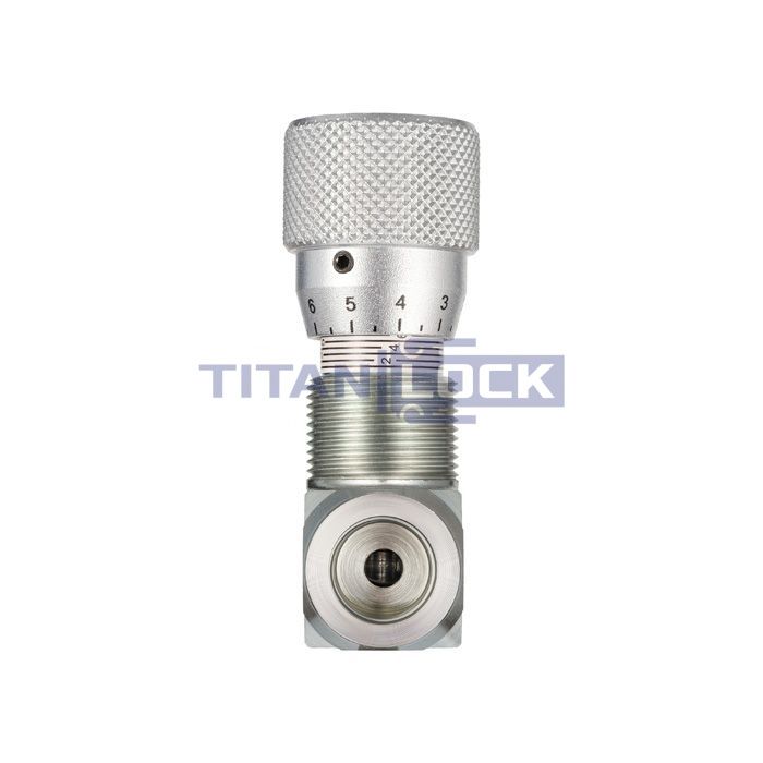 Гидравлический дроссель двунаправленный, 1/4", BP/BP, сталь, TL2WHT1/4FF TITAN LOCK  - Вид №4