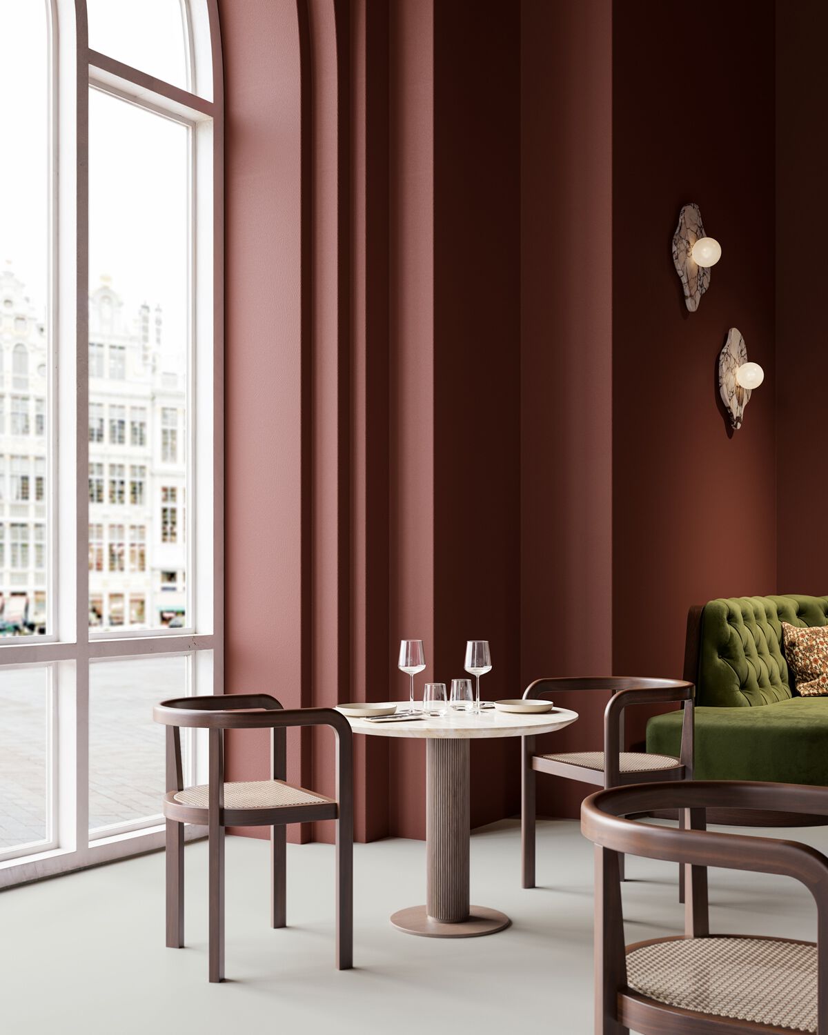 Непрерывная поверхность для полов и покрытий IDEAL WORK SOLIDRO ARCH-00131180 - Вид №15