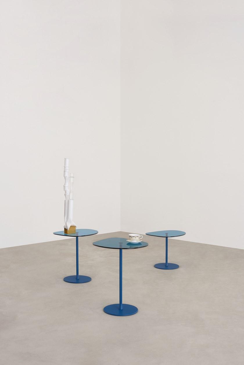 Desalto Журнальный столик из стали и хрусталя sun-id-1477355 - Вид №1