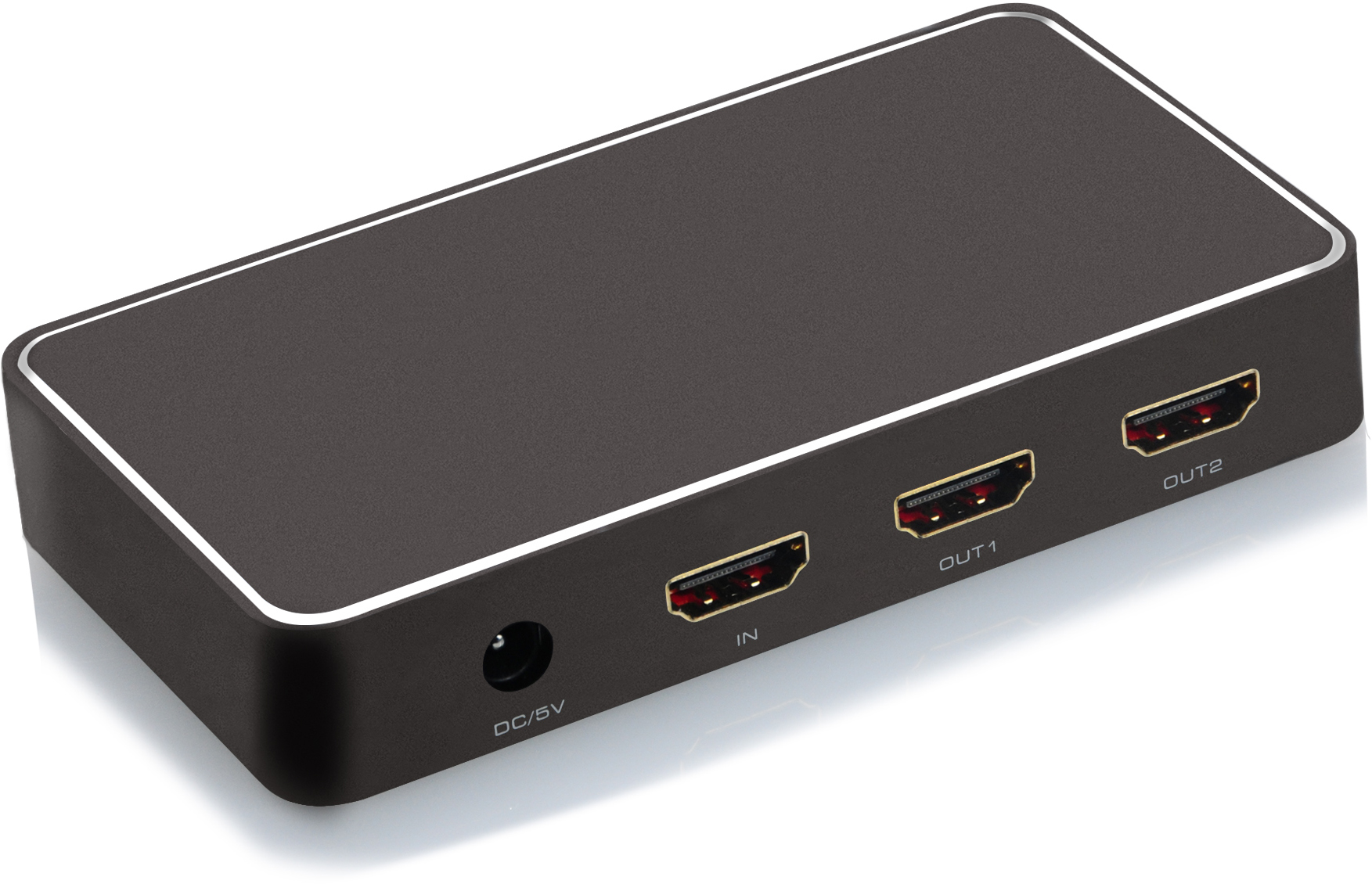 GL-v102K разветвитель v1.4 hdmi 1на 2 выхода, 4k2k 30hz /1080p 120hz серия greenline Greenconnect Santreyd 