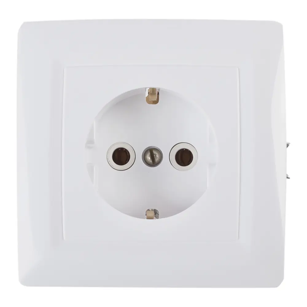 Розетка Reone с заземлением для скрытого монтажа 17823759 STLM-0008717