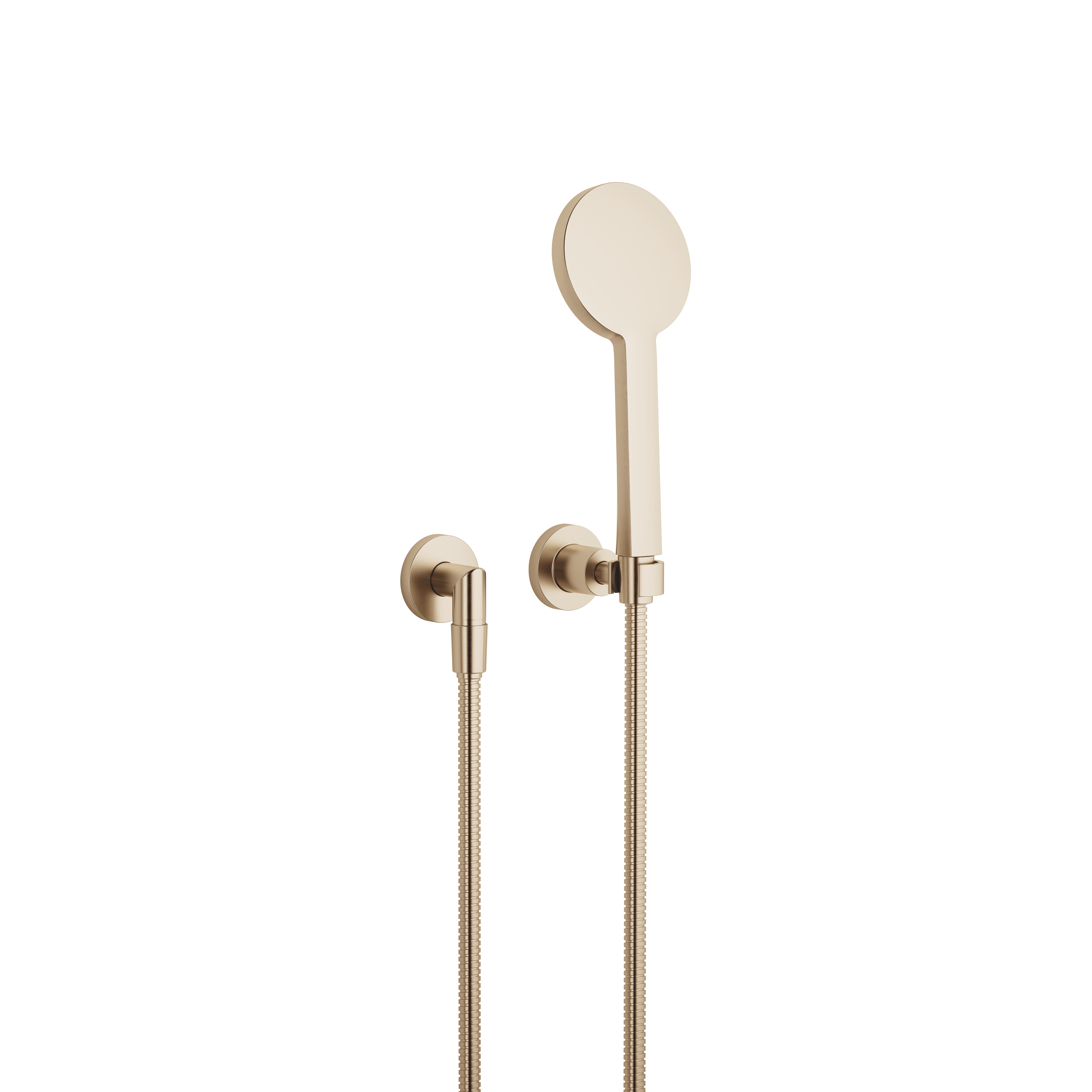 TARA Набор для ручного душа с отдельными розетками - Brushed Champagne (22-каратное золото) 27803892-46 DornBracht