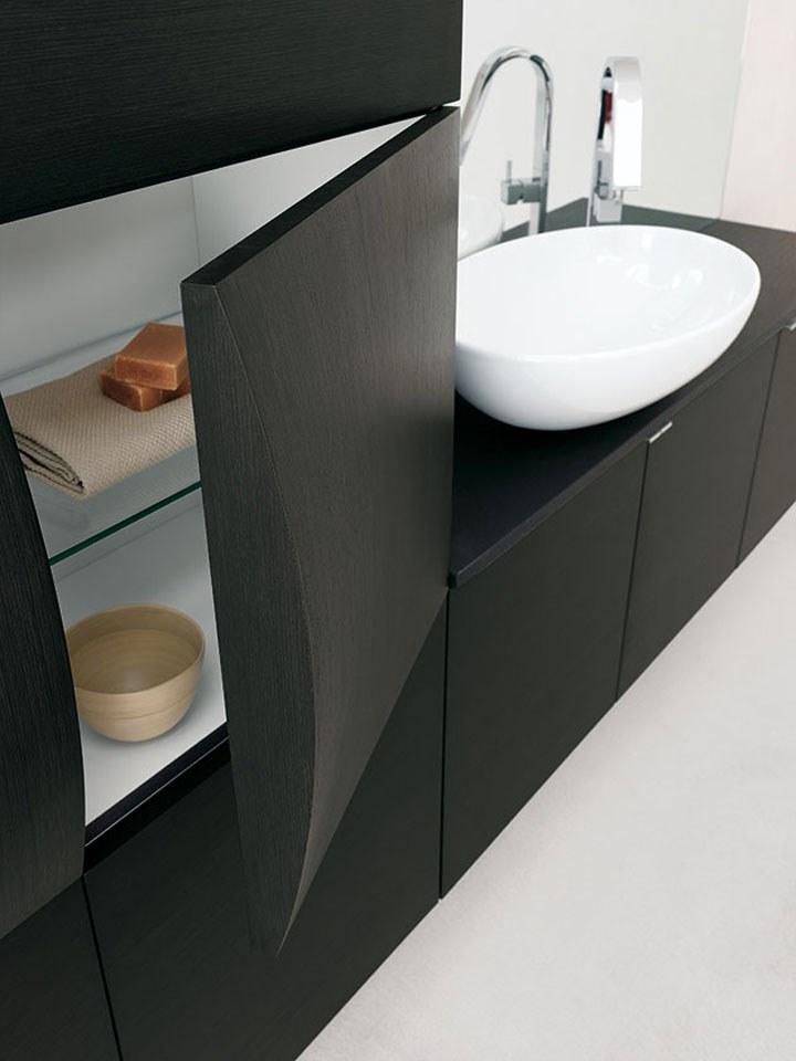 Archeda Тумба под умывальник из дерева подвесная одинарная Bombo sun-id-1459011 - Вид №1