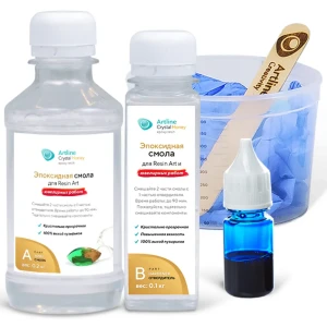 Смола эпоксидная для ювелирных работ Artline Creativity Honey 0.3 кг