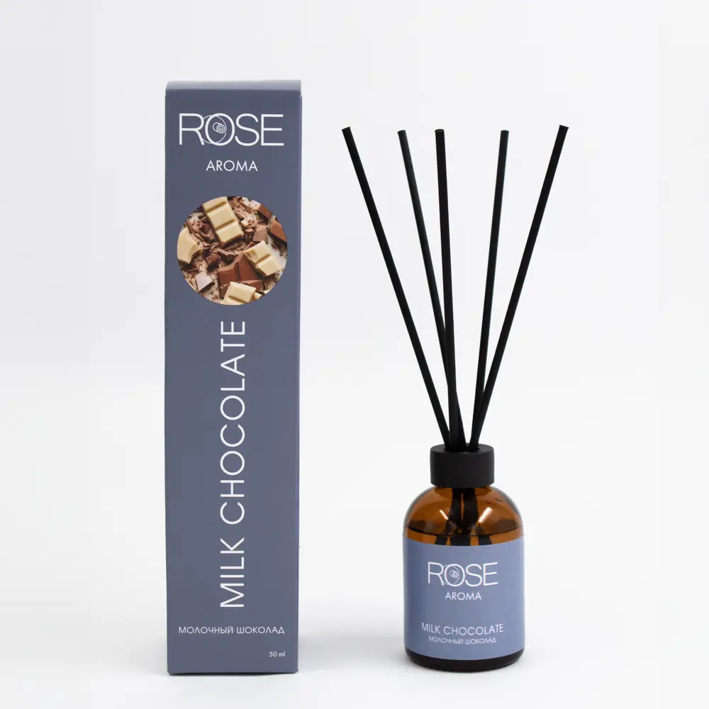 Ароматический диффузор ROSE Milk Chocolate 50 мл с приятным ароматом 89400727 STLM-1573794
