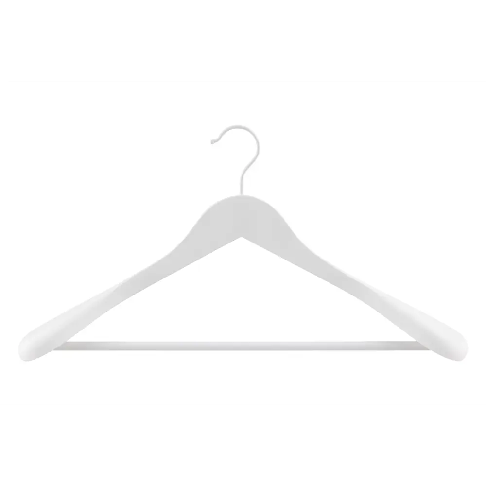 KONSENSA - Широкие деревянные плечики с мягким покрытием для тяжелой одежды 89396141 STLM-1568531