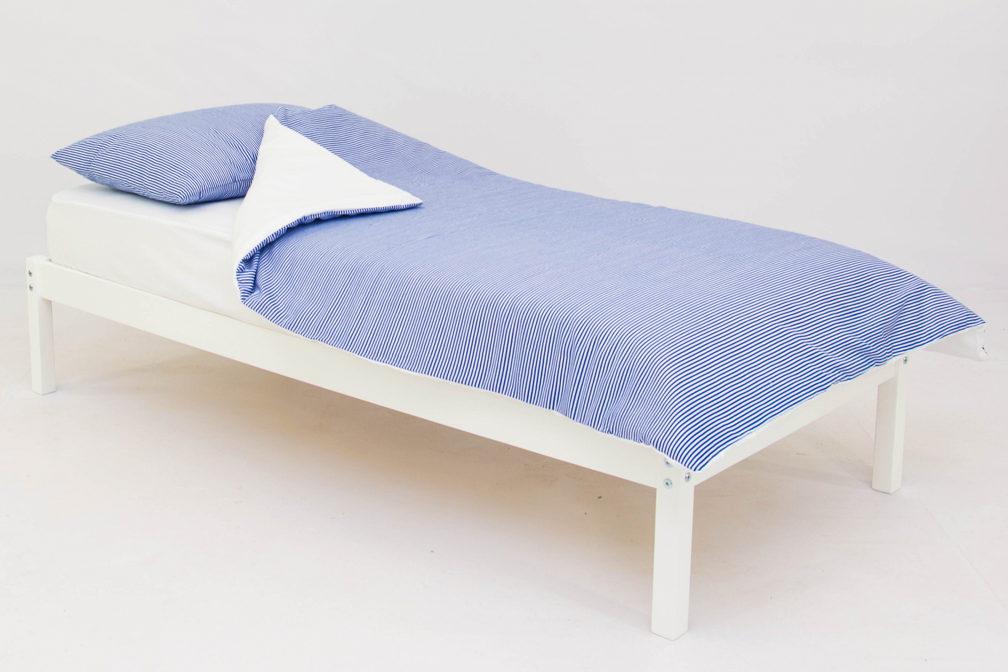 Детское постельное белье "Полоски" синее БЕЛЬМАРКО  327425 Синий Santreyd  - Вид №1