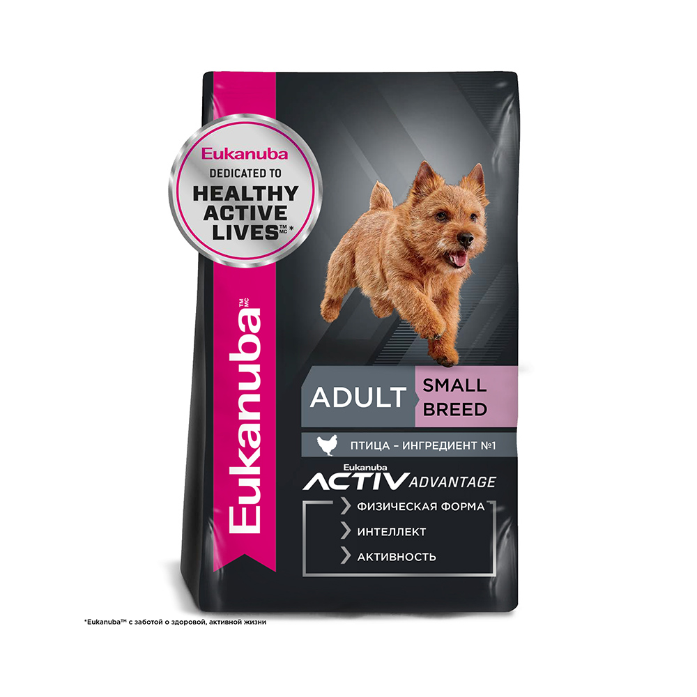Т0038504 Корм для собак для мелких пород сух. 15кг Eukanuba 