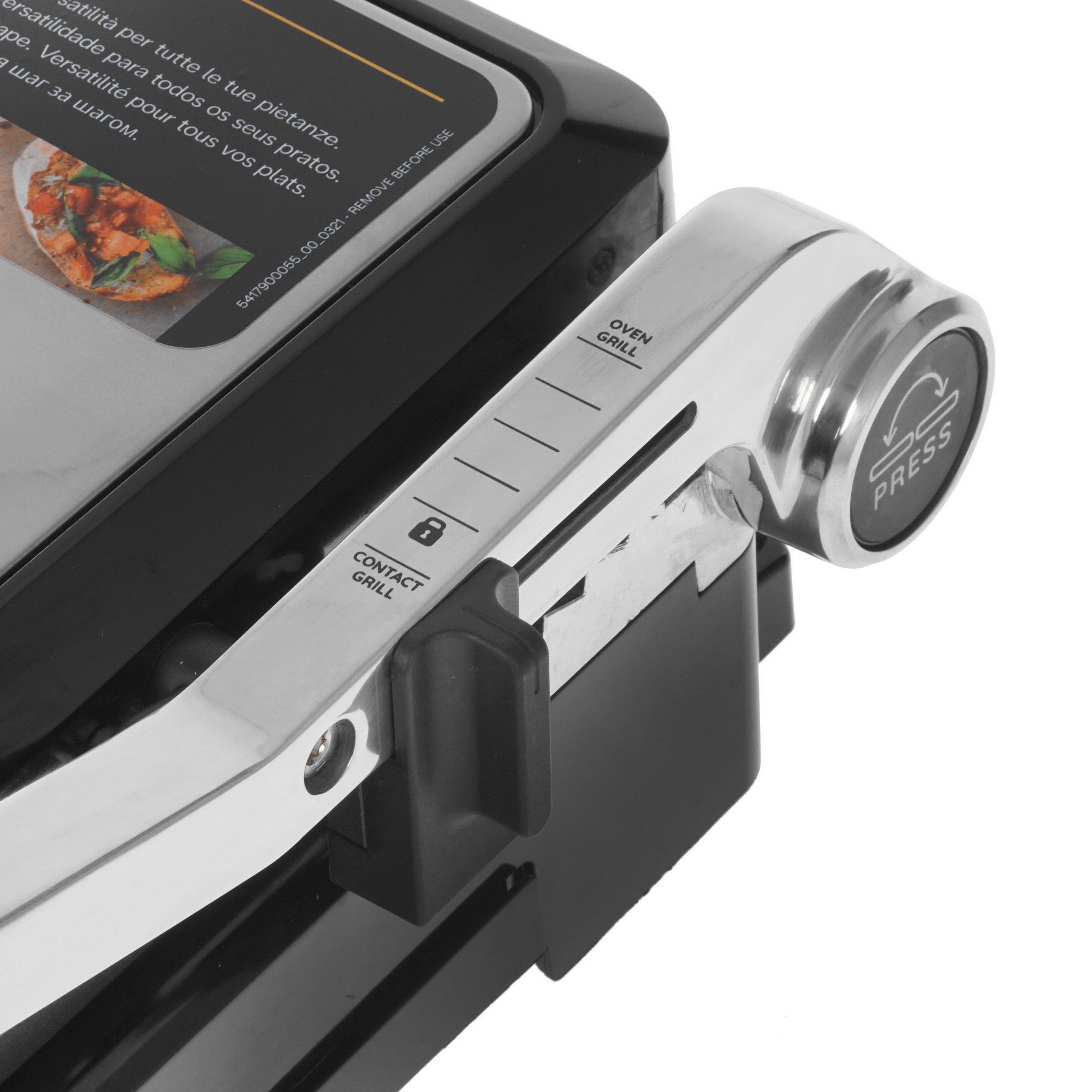 5018344 Гриль DeLonghi CGH 920D серебристый STDN-0040604 - Вид №5