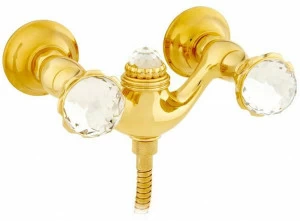 Bronces Mestre Смеситель для душа на 2 отверстия с кристаллами swarovski® Artica