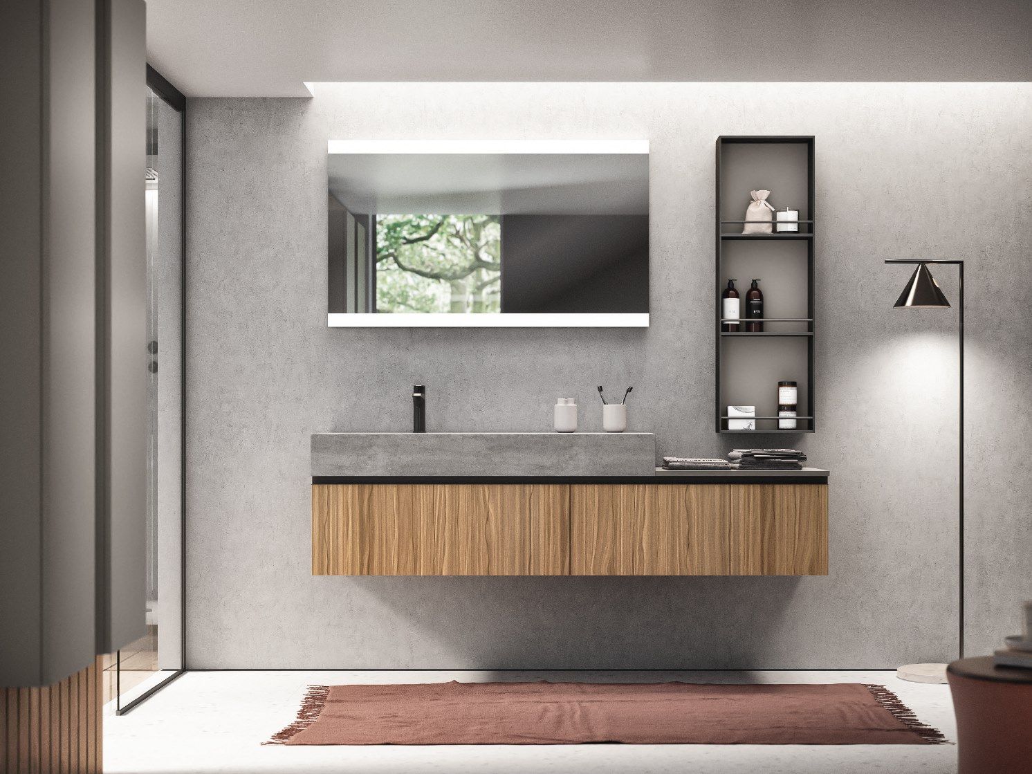 Подвесной умывальник с ящиками Gruppo Geromin Elite ARCH-00069649 - Вид №1