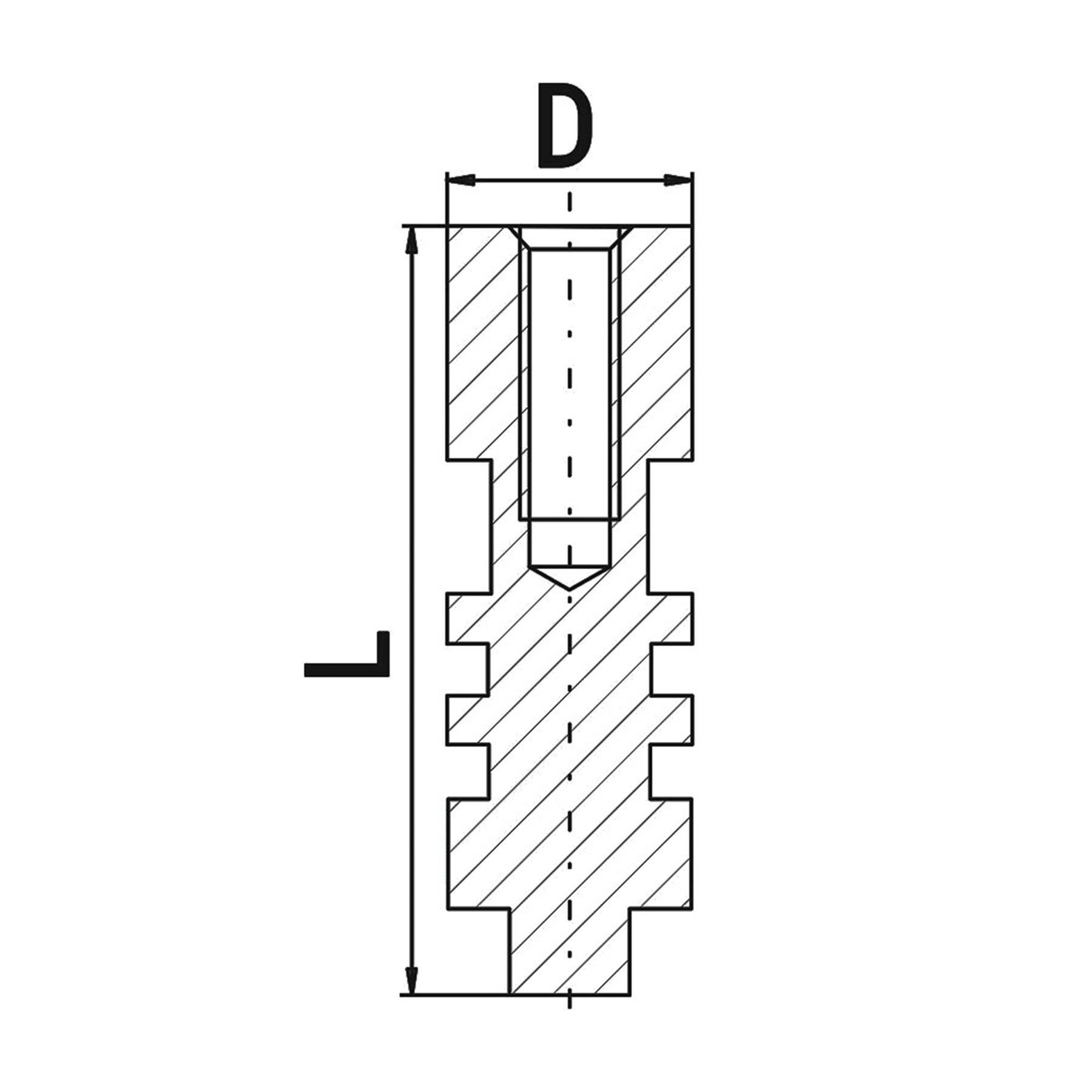VF.071.000.050-063 Valfex Шток для шарового крана  - Вид №1