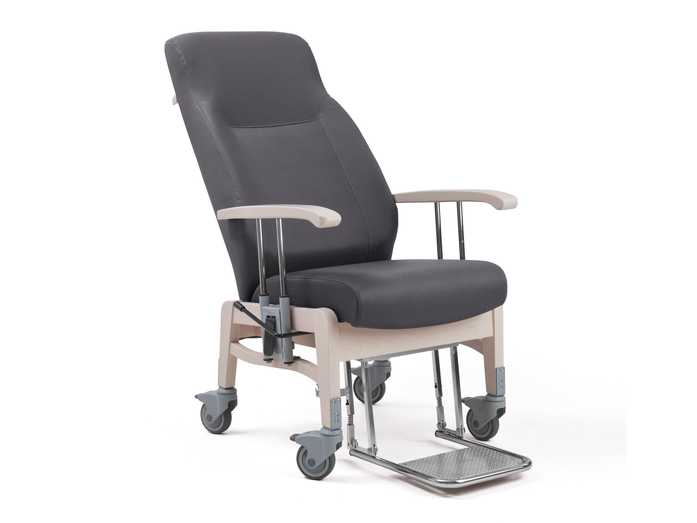 Тканевое кресло с колесами PIAVAL RELAX TRANSFER-Health &amp ARCH-00151946 - Вид №1