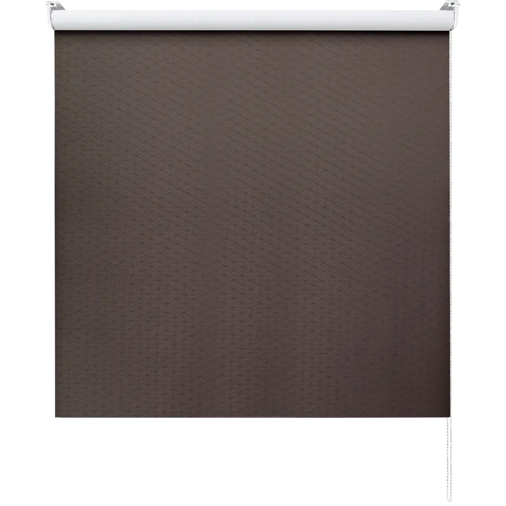 Штора рулонная блэкаут Ромб 160x175 см коричневая ЭСКАР STLM-2128709