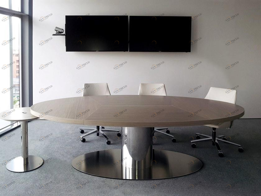 José Martínez Medina Стол для переговоров из стали и дерева sun-id-1347708