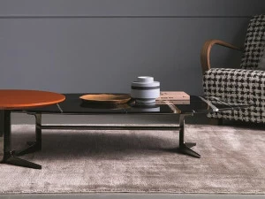 Bodema Низкий овальный мраморный журнальный столик Blake Bla088/bla089